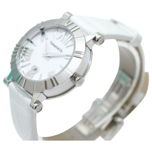 Tiffany & Co silver steel watch