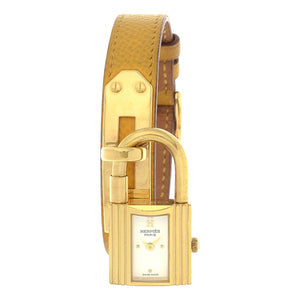 Hermès kelly gold gold plated watch