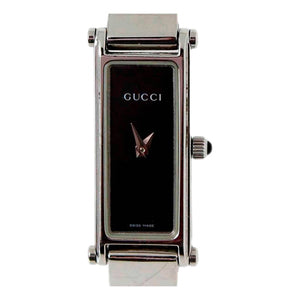 Gucci silver steel watch