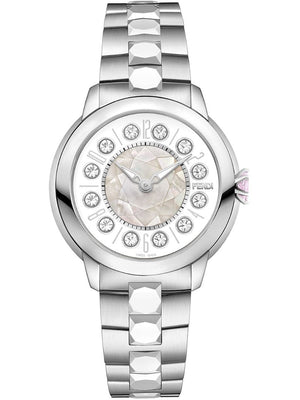Fendi - Fendi IShine watch - women - Topaz/metal - One Size - Metallic