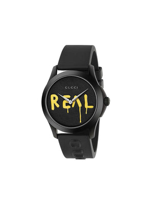 Gucci - GucciGhost G-Timeless, 38mm - men - Rubber - One Size - Black