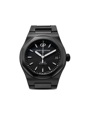 Girard Perregaux - Laureato Ceramic 42mm - men - ceramic/Brass - One Size - BLACK