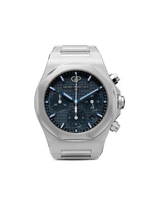 Girard Perregaux - Laureato Chronograph 42mm - men - Brass/stainless steel - One Size - BLUE