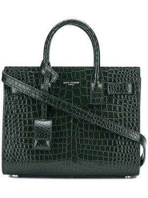 Saint Laurent - Sac De Jour crossbody bag - women - Calf Leather - One Size - Green
