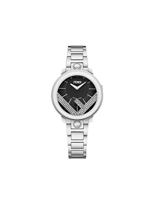 Fendi - embellished Run Away watch - women - stainless steel - One Size - SILVER