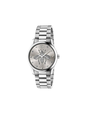 Gucci - G-Timeless 38mm watch - women - Steel - One Size - SILVER