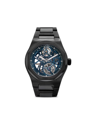 Girard Perregaux - Laureato Skeleton 42mm - men - stainless steel/glass - One Size - Skeleton