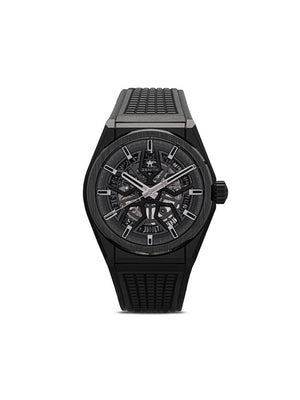 Zenith - Defy Classic Skeleton 41mm - unisex - Rubber/ceramic/Titanium - One Size - Metallic:Skeleton