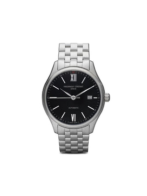 Frédérique Constant - Classics Index Automatic 40mm - men - Sapphire Glass/stainless steel - One Size - BLACK DIAL