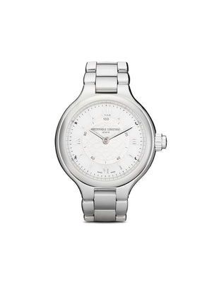 Frédérique Constant - Horological Smartwatch Delight Notify 34mm - women - Sapphire Glass/stainless steel/Mother of Pearl/Steel - One Size - WHITE