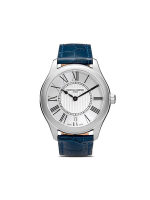 Frédérique Constant - Classics Quartz Ladies 36mm - women - Calf Leather/Sapphire Glass/stainless steel - One Size - WHITE
