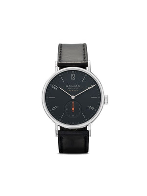 NOMOS Glashütte - Tangente Neomatik Midnight 39mm - men - Horse Leather/Sapphire Glass/stainless steel - One Size - MIDNIGHT BLUE