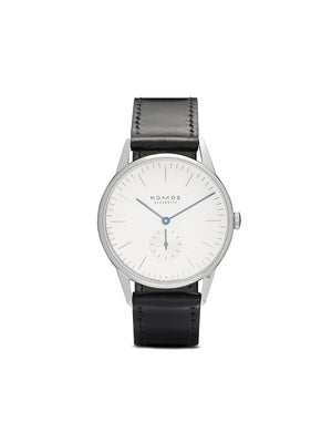 NOMOS Glashütte - Orion 38mm - men - Horse Leather/stainless steel/Sapphire Glass - One Size - white, silver-plated