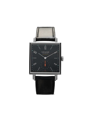 NOMOS Glashütte - Tetra Neomatik Midnight Blue 33mm - men - Horse Leather/stainless steel/Sapphire Glass - One Size - MIDNIGHT BLUE