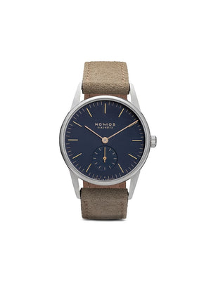 NOMOS Glashütte - Orion Midnight Blue 33mm - women - Suede/Sapphire Glass/stainless steel - One Size - MIDNIGHT BLUE