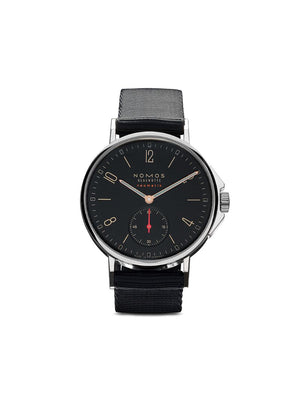 NOMOS Glashütte - Ahoi Neomatik Atlantic 36.3mm - women - Polyester/stainless steel/Sapphire Glass - One Size - ATLANTIC BLUE