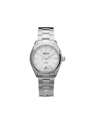 Alpina - Comtesse 34mm - women - stainless steel/Mother of Pearl/Sapphire Glass - One Size - WHITE