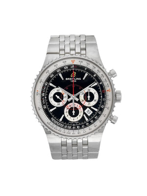 Breitling - 2010 pre-owned Navitimer 47mm - men - Sapphire Glass/stainless steel - One Size - SILVER