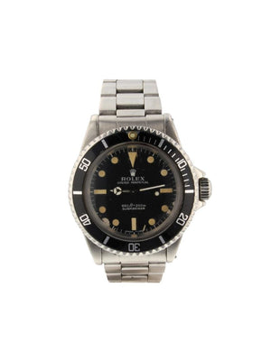 Rolex - 1972 pre-owned Submariner 40mm - men - stainless steel - One Size - Black