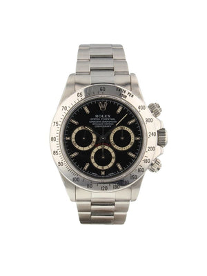 Rolex - 2018 pre-owned Daytona 40mm - unisex - stainless steel - One Size - BLACK