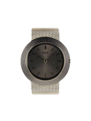 Piaget - 21st Century pre-owned Classic 34mm - women - Sapphire Glass/18kt White Gold - One Size - SILVER