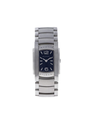 BVLGARI - 2009 pre-owned Assioma 23.5mm - women - stainless steel - One Size - BLACK