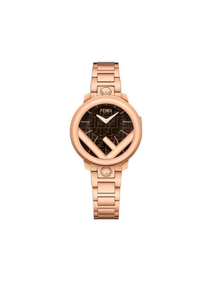 Fendi - Run Away watch - women - stainless steel - One Size - Brown