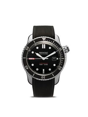 Bremont - S500 Black 43mm - men - metal/Rubber/stainless steel/Sapphire Crystal - One Size - BLACK
