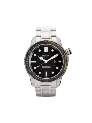 Bremont - S2000 Yellow 45mm - men - Steel/metal/stainless steel/Sapphire Crystal - One Size - BLACK