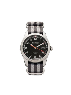 Bremont - Airco Mach 1 Black 40mm - men - metal/stainless steel/Fabric/Sapphire Crystal - One Size - BLACK