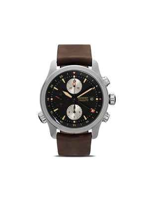 Bremont - ALT1-ZT 43mm - men - Leather/metal/stainless steel/Sapphire Crystal - One Size - BLACK