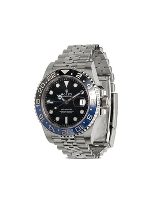 Rolex - pre-owned Master II Batman Jubilee 40mm - men - stainless steel/Sapphire Glass - One Size - METALLIC