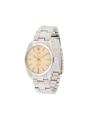 Rolex - 1968-1969 pre-owned Oyster Precision 33mm - men - stainless steel - One Size - SILVER