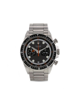 TUDOR - 2000 pre-owned Heritage Chrono 42mm - men - Sapphire Glass/stainless steel - One Size - SILVER