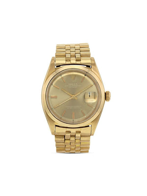 Rolex - 1969 pre-owned Datejust 36mm - unisex - Yellow Gold - One Size - GILT