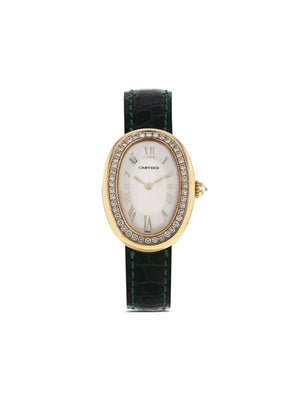 Cartier - 1990 pre-owned Baignoire 23mm - women - Yellow Gold - One Size - GOLD