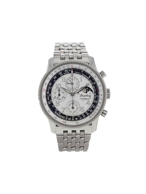 Breitling - 2000 pre-owned Montbrillant Olympus 43mm - men - Sapphire Glass/stainless steel - One Size - SILVER