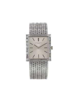 Vacheron Constantin - 1970 pre-owned mechanical 23mm - women - Sapphire Glass/White Gold - One Size - SILVER