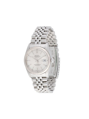 Rolex - Oyster Perpetual Datejust 35mm - men - stainless steel - One Size - SILVER