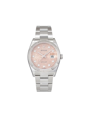 Rolex - unworn Oyster Perpetual Datejust 36mm - unisex - Sapphire Glass/stainless steel/White Gold - One Size - ROSE