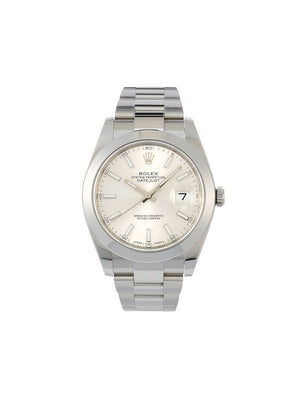 Rolex - unworn Oyster Perpetual Datejust 41mm - men - Sapphire Glass/stainless steel - One Size - SILVER