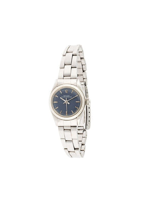 Rolex - pre-owned Oyster Perpetual 23mm - women - stainless steel - One Size - SILVER