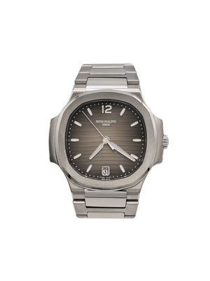 Patek Philippe - Nautlius watch - women - Steel/Sapphire Crystal - 35 - Grey