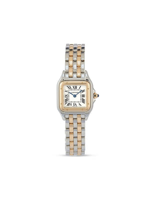 Cartier - 2020 unworn Panthère 30mm - women - stainless steel/Sapphire Crystal/Yellow Gold - One Size - SILVER