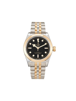 TUDOR - 2020 unworn Black Bay 32mm - women - Sapphire/stainless steel/Yellow Gold - One Size - Black