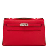 Hermes Rouge Casaque Epsom Kelly Pochette