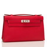 Hermes Rouge Casaque Epsom Kelly Pochette