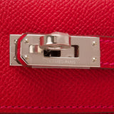 Hermes Rouge Casaque Epsom Kelly Pochette