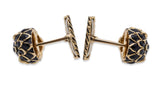 David Webb Lion Cufflinks 18K Yellow Gold