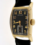 Art Deco 1940 Hamilton 19 Jewel M982 14k Yellow Gold Men\'s Ladies Watch